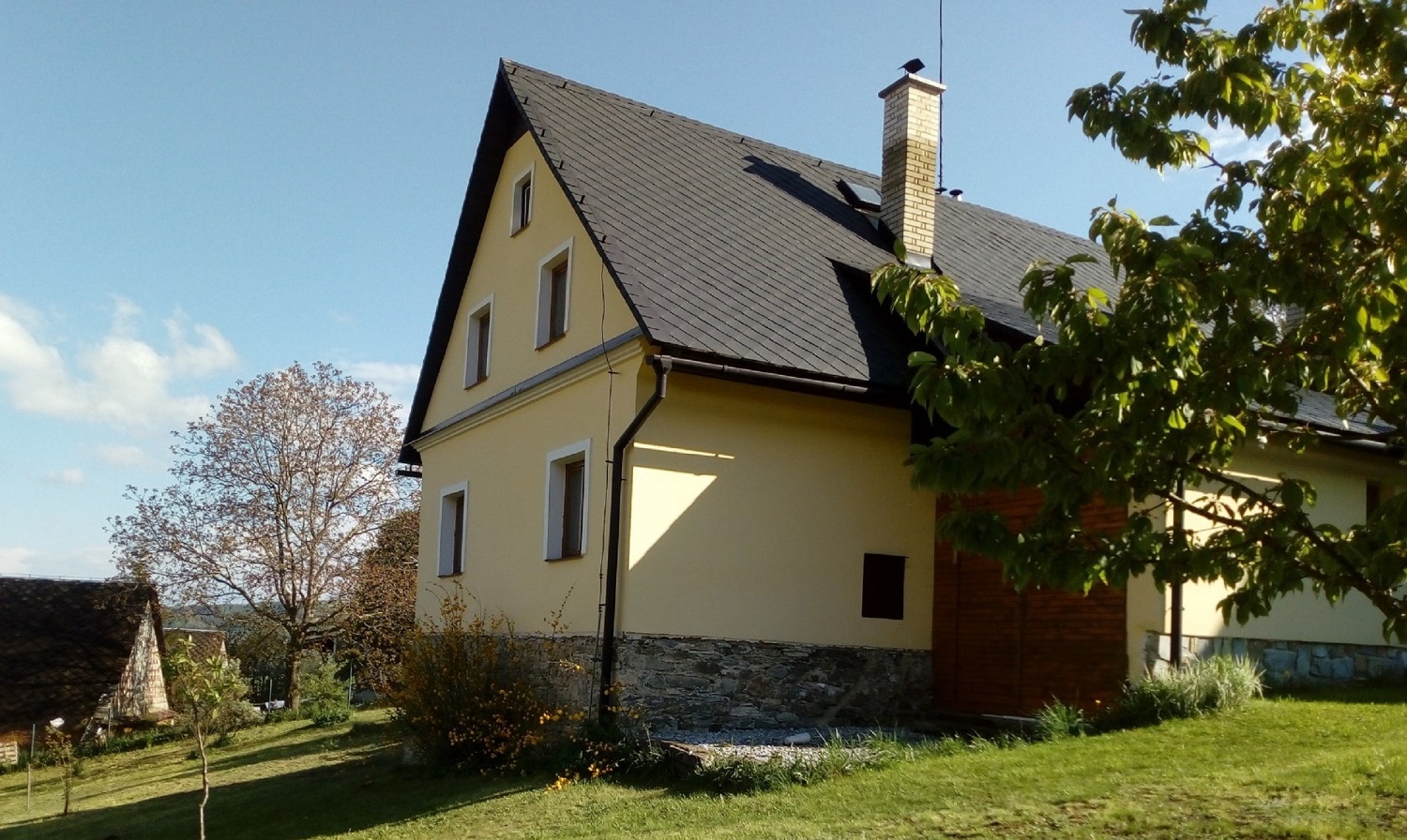 Zahrada pod chalupou